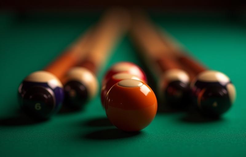 Set di stecche e palle da biliardo di alta qualità